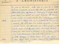 dalla Cronistoria: l'arrivo di Don Attilio